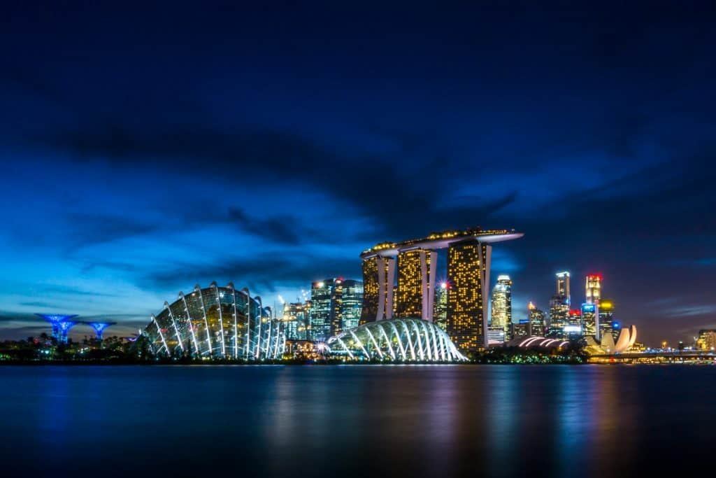 新加坡公司注册指南-新加坡夜景