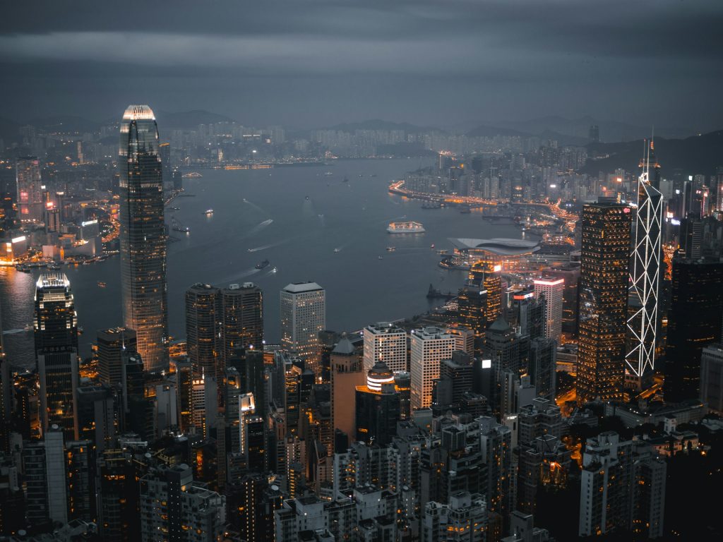 香港公司注销指南_维多利亚港夜景